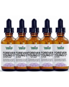 Forever Young Face Oil 2 oz dropper sizes